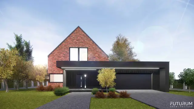Family house in Libertów, part II — Architectural design — image 2