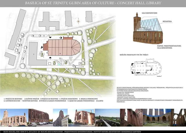 Adaptation of the Gubin parish church — Architectural design — image 2
