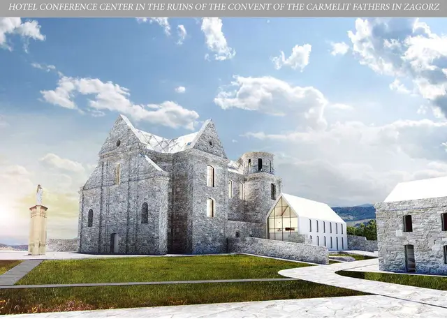 Adaptation of the Carmelite church and monastery in Zagórz — Architectural design — image 2