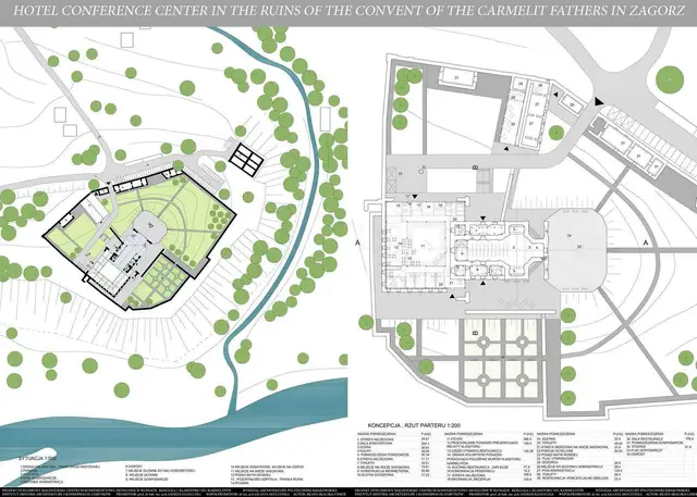 Adaptation of the Carmelite church and monastery in Zagórz — Architectural design — image 3