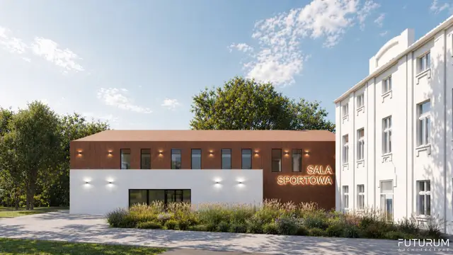 Sports hall in Andrychów — Architectural design — image 3