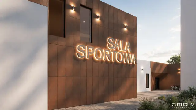Sports hall in Andrychów — Architectural design — image 5