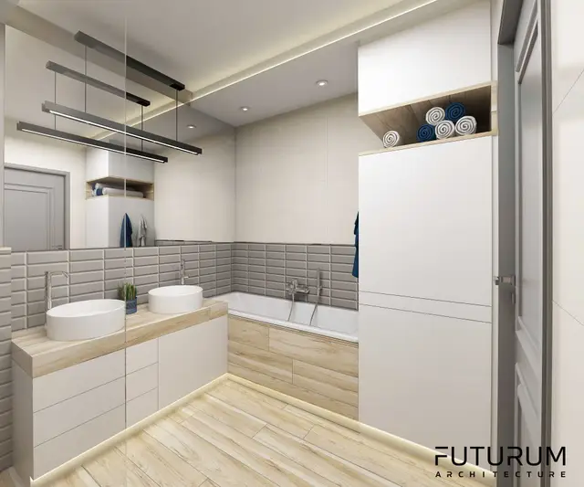 Apartment, Wiślane Tarasy, part II — Kraków — image 33
