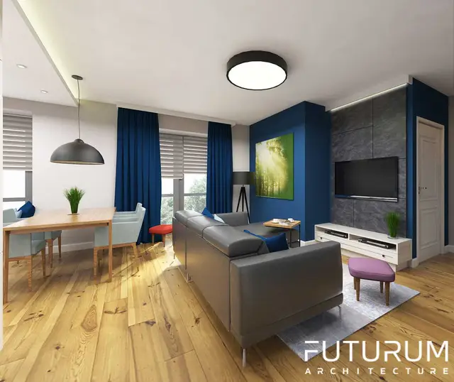 Apartment, Wiślane Tarasy, part II — Kraków — image 70