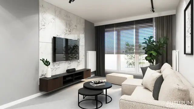 Modern apartment, Wiślane Tarasy — Kraków — image 4