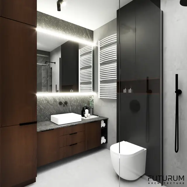 Modern apartment, Wiślane Tarasy — Kraków — image 10