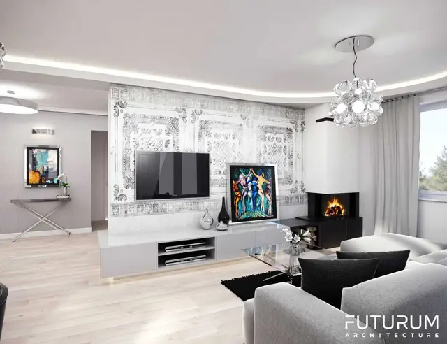 House in Sierakowice — Glamour style — image 6