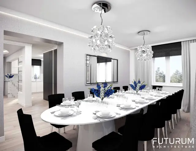 House in Sierakowice — Glamour style — image 7