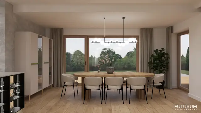 Family house, Zielonki — Modern classic style — image 2