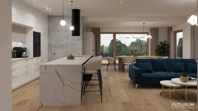 Family house, Zielonki — Modern classic style — image 3