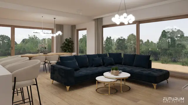 Family house, Zielonki — Modern classic style — image 7