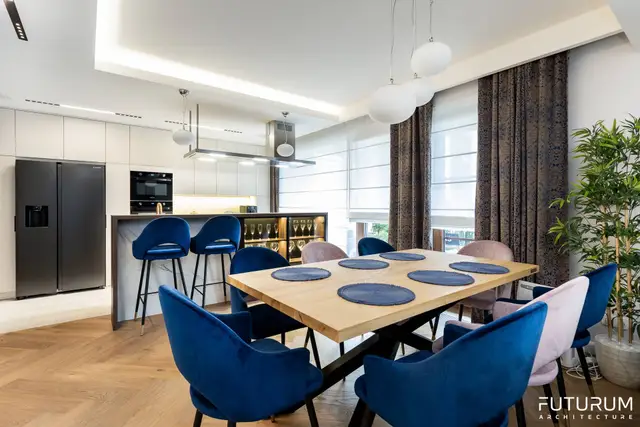 Elegant navy, part II — Completed project, Kielce — image 2