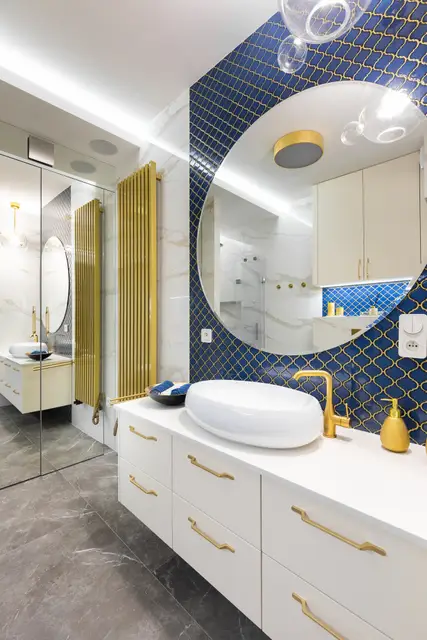 Elegant navy — Completed project, Kielce — image 2