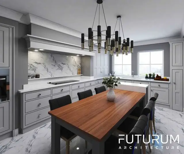 Kitchen in London — Classic style — image 2