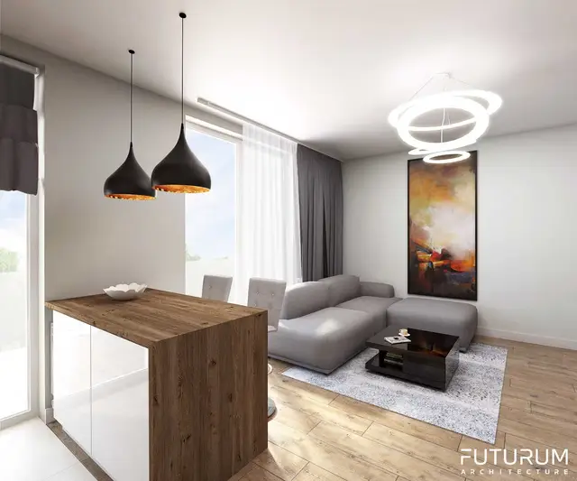 Apartment in Kraków, Bagry Park — Modern style — image 3