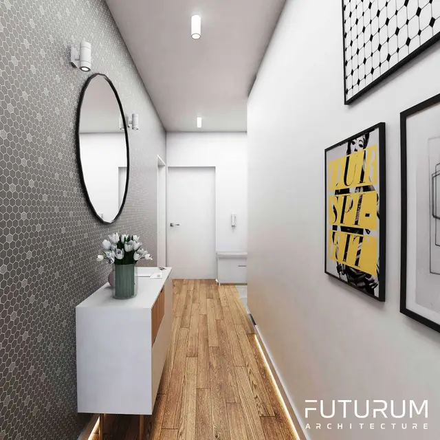 Apartment in Kraków, Bajeczna Street, part II — Modern style — image 15