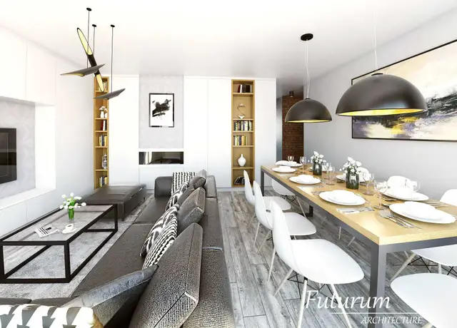 Apartment in Olkusz — Industrial style — image 16