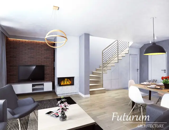 Terraced house, Pruszków — Modern style — image 5